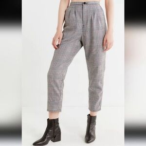 Urban Renewal Plaid Trousers Urban Outfitters Pants Fall Plaid Pants